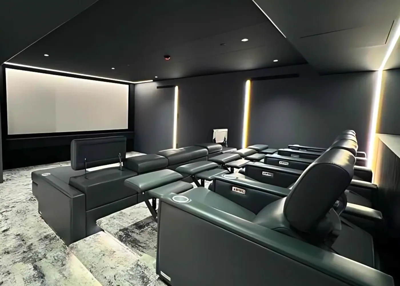 Private cinema room